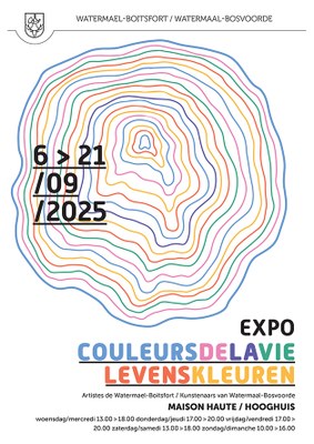 Expo : Couleurs de la Vie - samedi 6 > dimanche 21 septembre