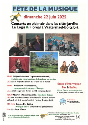 La musique en fête dans les cités-jardins - dimanche 22 juin