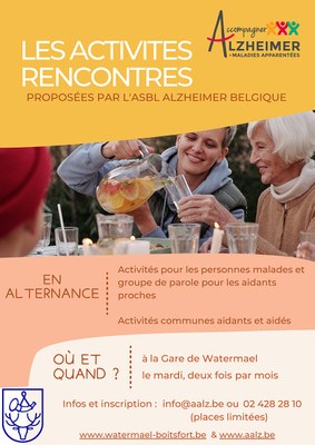 Alzheimer : rencontres à la gare de Watermael